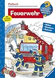 Malbuch Feuerwehr: Malen, Stickern, Erstes Lernen