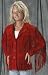 Ladies Western Style Fringe Coat (Extended Sizes)