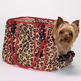 Animal Print Safari Small Dog Carrier