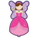 Adorable Princess Fairy in Pink Window Decal Sticker Car Truck SUV Home Office Garage 