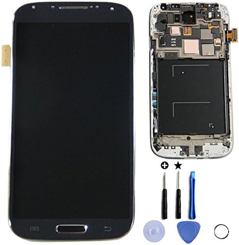 NovaMass Black LCD Display Touch Screen Digitizer Assembly With Frame for Samsung Galaxy S4 IV I545 R970 R970C - US Nova LLC Manufacturing