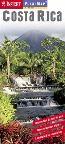 City Travel Guides Discounted  Books : Costa Rica Insight Flexi Map
