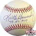 Keith Hernandez Autographed/Hand Signed Rawlings Official MLB Baseball with 79 NL MVP Inscription