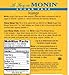 Monin Sugar Free Mango O'free (Sugar Free, Calorie Free), 33.8-Ounce Plastic Bottle (1 liter Bottle)