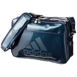 【adidas(アディダス)】【ショルダー】 オーロラエナメルバッグ ネイビー M