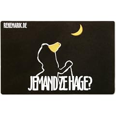 Fussmatte Maulwurfn Jemand ze Hage Rene Marik