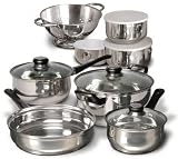 Review Furniture On The Web  / Chefs Classic II Cookware Set 44 Pieces