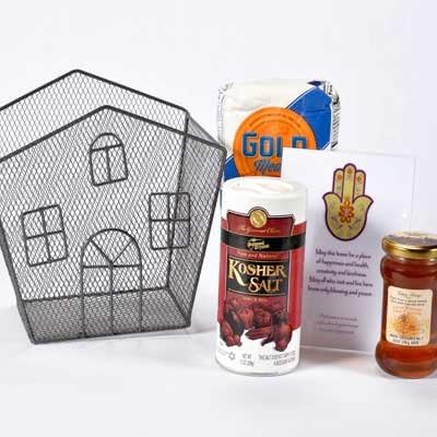 Jewish Housewarming "Ingredients" Basket
