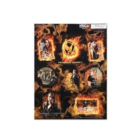 The Hunger Games Movie Sticker 8 pc. Sticker Set: Toys &amp; Games