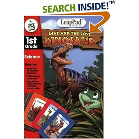 LeapFrog LeapPad Educational Book: Leap and the Lost Dinosaur with Interactive Cards by Leap Frog Llc