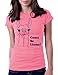 Como Se Llama? Funny - Womens Tee T-Shirt, Medium, Hot Pink