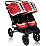 Baby Jogger City Elite Double Stroller, Red Sport