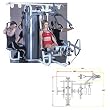Maximus Fitness MX 4800 Multi Station Gym