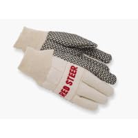 PVC Dot Canvas Gloves, Coated Palm - PVC Dot Canvas Large from Cotton Gloves