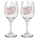 Great American Products MLB 14-Ounce Wine Glass (Set of Two)