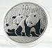 2010 SILVER PANDA 1 OZ COIN UNCIRCULATED in CAPSULE