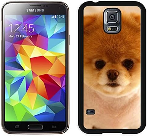 Hard Plastic Phone Case Cover with Puppy Cute Face Eyes Doggy for Samsung Galaxy S5