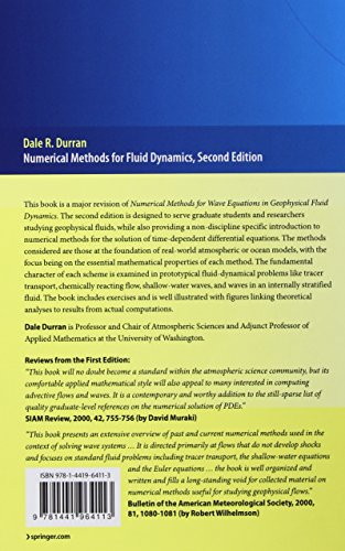 Numerical Methods for Fluid Dynamics: With Applications to Geophysics (Texts in Applied Mathematics, 32)
