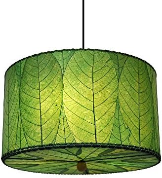 PENDANT LAMP, Drum Small Green