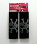 - 	 Green Skull Pair Shoulder Seat Belt Pad Crystals Studded Rhinestone Car Truck SUV