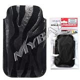 High Quality Black Stripes Tiger Skin Animal Design Vertical Stylish Carry Case Pouch for Apple iPhone 3G