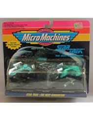 Single Detail Page Misc: Micro Machines Star Trek the Next Generation Set #3 - Galoob Micromachines