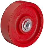 RWM Casters CIB-0615-06 6″ Diameter X 1-1/2″ Width Cast Iron Wheel with Ball Bearing, 600 lbs Capacity, 3/8″ Axle Diameter