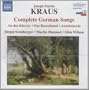 Joseph Martin Kraus: Complete German Songs