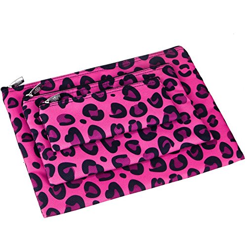 Wildkin Pink Leopard 3-pc Organizer