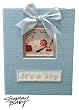 Blue "It's A Boy" Baby Brag Book Photo Album