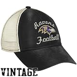 NFL Women's Fan Gear Classic Slouch Mesh Back Hat - EQ60W (Baltimore Ravens, One Size Fits All)