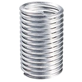 M8 x 1.25 Metric Thd., 12.0 Lg., Free Running, HeliCoil Screw Locking Inserts (1 Each)