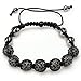 Shamballa Bracelet Mens Ladies Unisex Hip Hop