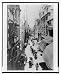 Historic Print (L): Main Street in Changsha, Hunan Province, China