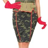 2B Satin Wrist Length Gloves, Red, One Size
