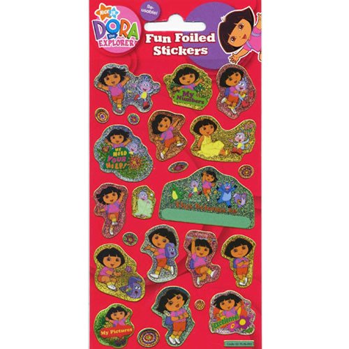 Dora The Explorer: Fun Foiled Stickers