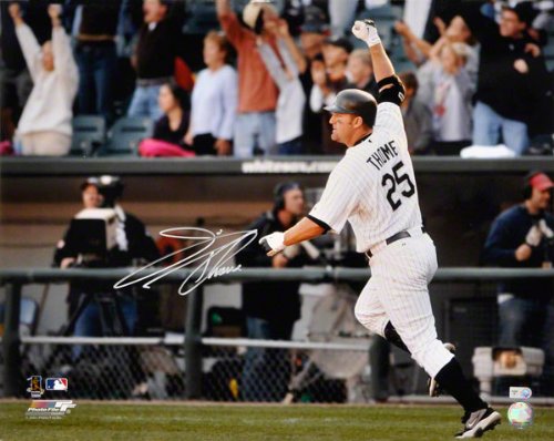 Jim Thome Chicago White Sox - 500th HR - Autographed 16x20 Photograph