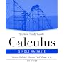 Student Study Guide to accompany Calculus: Single Variable, 4th Edition