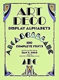 Art Deco Display Alphabets (Dover Pictorial Archives)