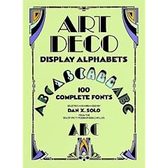 Art Deco Display Alphabets (Dover Pictorial Archive)