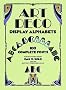 Art Deco Display Alphabets (Dover Pictorial Archive)