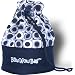 Bow Wow Bag, A Walking Dog's Tote, Black Retro, Small (for Dogs under 25 lbs)