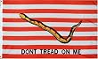 1st Navy Jack (Dont Tread) Flag: 3x5foot Poly