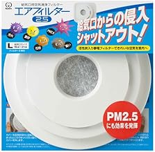 クリタック 空気清浄 給気口用 エアフィルター2.5 L AIF-5035