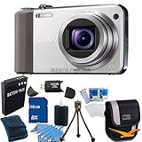 Sony Cyber-shot DSC-HX7V White Digital Camera 16GB Bundle - Includes Cyber- ....