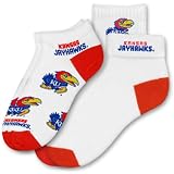 NCAA Kansas Jayhawks Womens Two Pack Socks