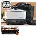 5 Qt Cook and Tote Slow Cooker with Insulated Tote