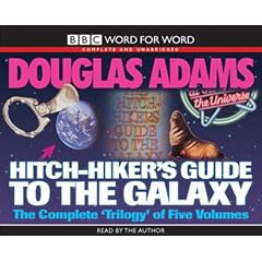 The Hitch Hiker's Guide to the Galaxy: WITH "The Restaurant at the End of the Universe", "Life, the Universe and Everything", "So Long, and Thanks for All the Fish", "Mostly Harmless" (Word for Word)