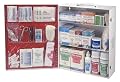 Medique 3-Shelf Industrial Side-Opening First Aid Cabinet, Filled #745M1