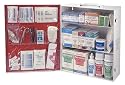 Medique 3-Shelf Industrial Side-Opening First Aid Cabinet, Filled #745M1